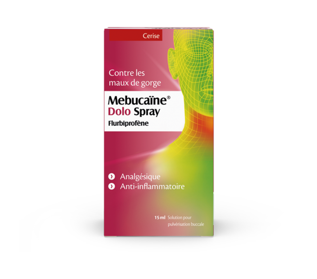 Mebucaïne Dolo Spray emballage