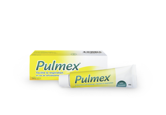 Pulmex Pommade Pulmex Pommade contre le rhume, la toux et le nez bouché.