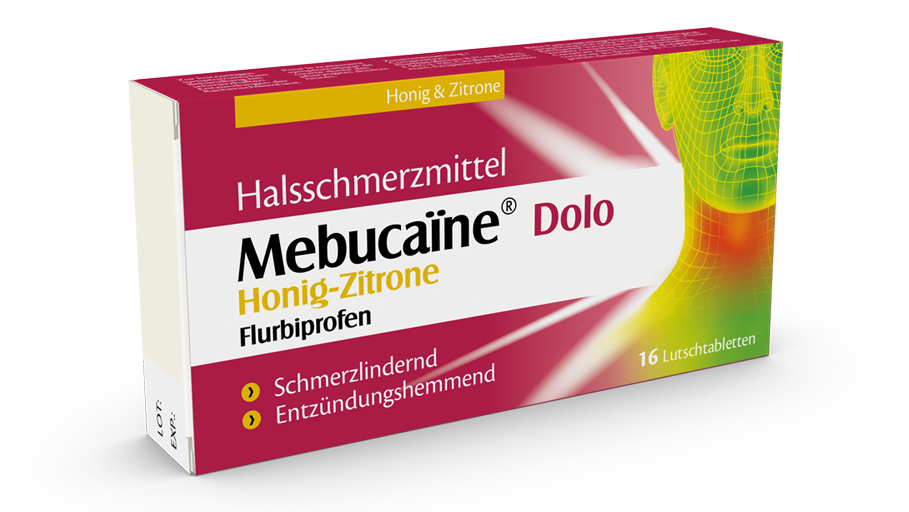 Mebucaïne® Dolo Honig-Zitrone Packung