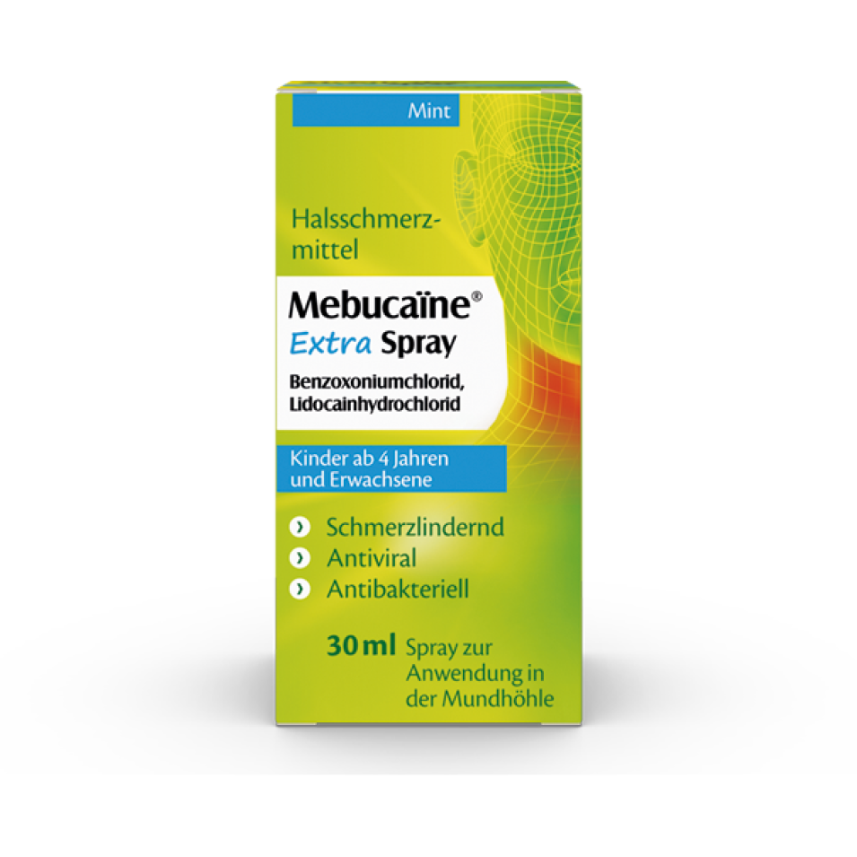 Mebucaïne Extra Halsspray Packshot